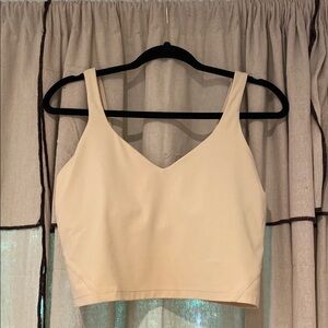 lululemon align Cream Tank Top size 12